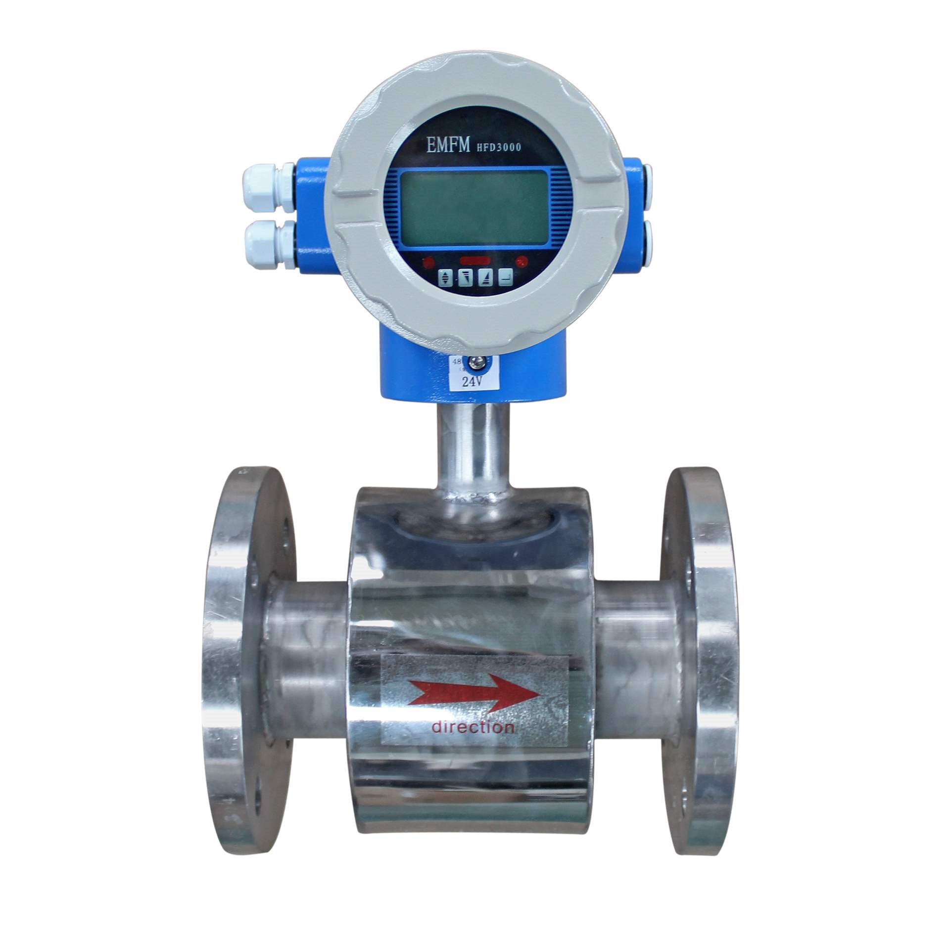 电池供电电磁流量计