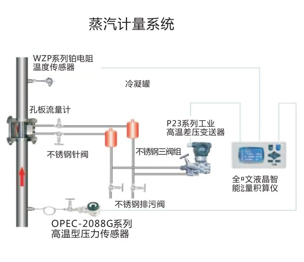 蒸汽流量计量装置